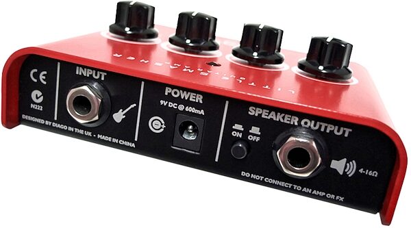 Diago Little Smasher Guitar Amplifier Head (5 Watts), Angle - Back