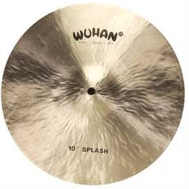 Wuhan Splash Cymbal, 10 inch, without Cymbal Arm, Without Cymbal Arm