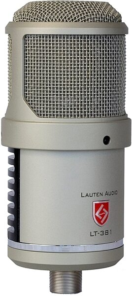 Lauten Audio Oceanus LT-381 Tube Condenser Microphone, Angled Front