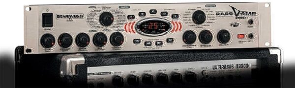 Behringer BASS V-AMP Pro Rackmount Bass Amplifier Modeler, Stylized