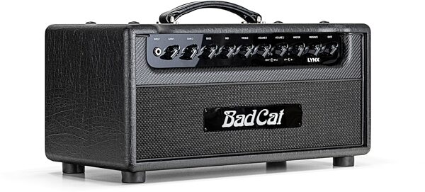 Bad Cat Lynx Guitar Amplifier Head (50 Watts), Warehouse Resealed, Angled Front