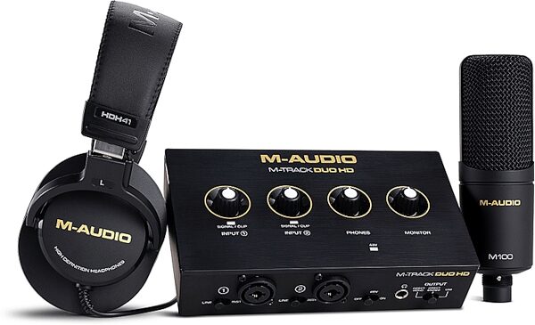M-Audio M-Track Duo HD Producer Pack, New, Main