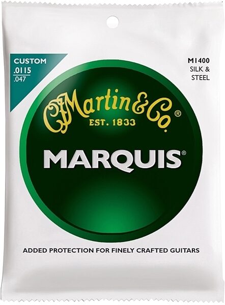 Martin 41M1400 Marquis Silk Steel Custom Acoustic Guitar String, Main