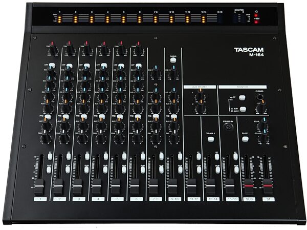 TASCAM M-164 16-Channel Mixer, Front