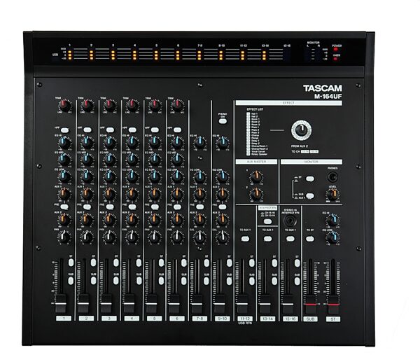 TASCAM M-164UF 16-Channel USB Mixer with Effects, Main