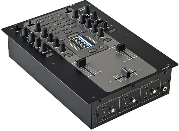 Stanton M.207 2-Channel DJ Mixer with Effects, Angle
