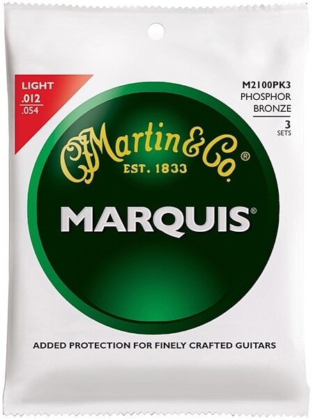 Martin Marquis Phosphor Bronze Acoustic Guitar String, Main