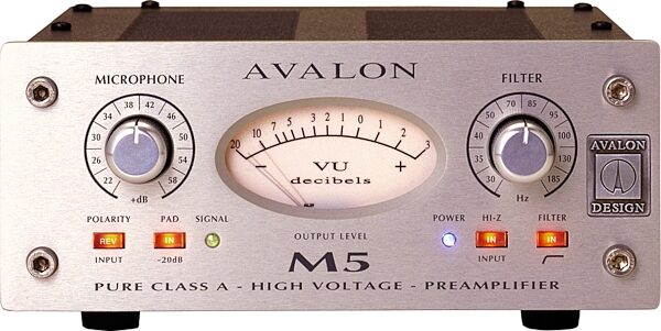 Avalon M5 Pure Class A Half Rack Preamplifier, Main