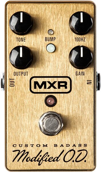 MXR Custom Badass Modified Overdrive Pedal, Action Position Back