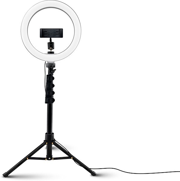 Mackie mRING Battery-Powered LED Ring Light, 10 inch, mRING-10, USED, Open Box (Like New), Action Position Back