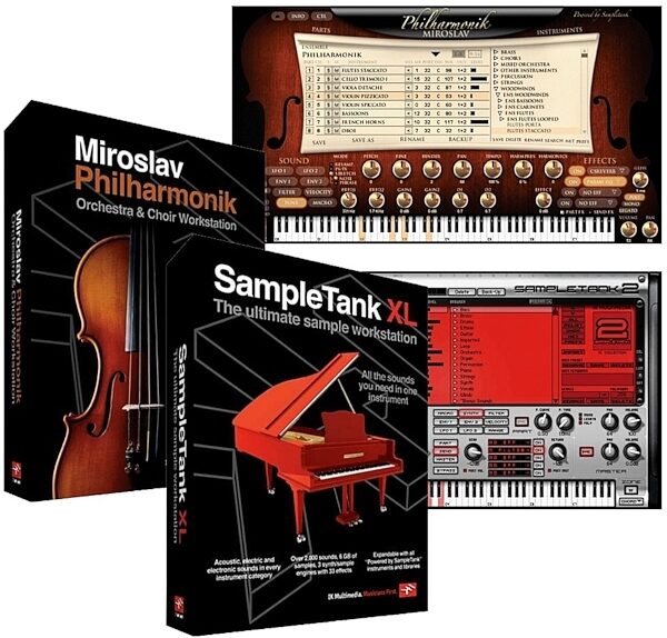 IK Multimedia SampleTank and Miroslav 2 Package, Main