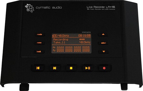 Cymatic Audio LR-16 Live USB Audio Recorder, Main