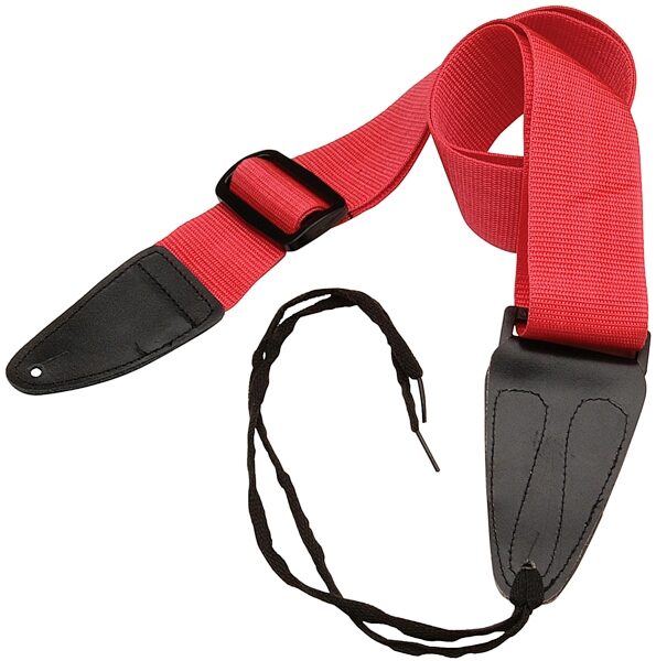 On-Stage GSA10 Guitar Strap, Red