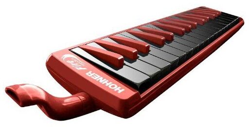Hohner 32FR Melodica Fire Red (with Case), Main