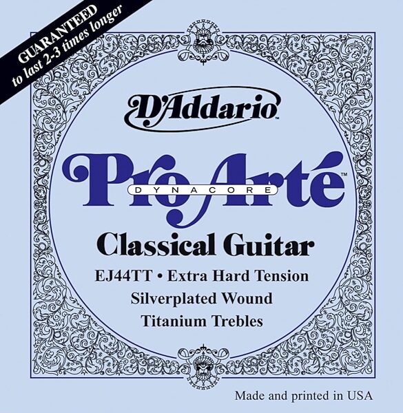 D'Addario ProArte Dynacore Classical Acoustic Guitar Strings, EJ44TT