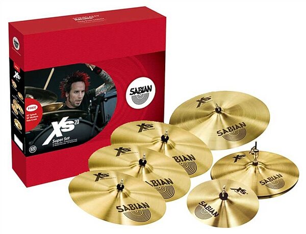 Sabian XS20 Superset Cymbal Pack, Main
