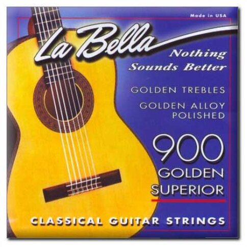 La Bella 900 Golden Superior Classical Guitar Strings, New, Main