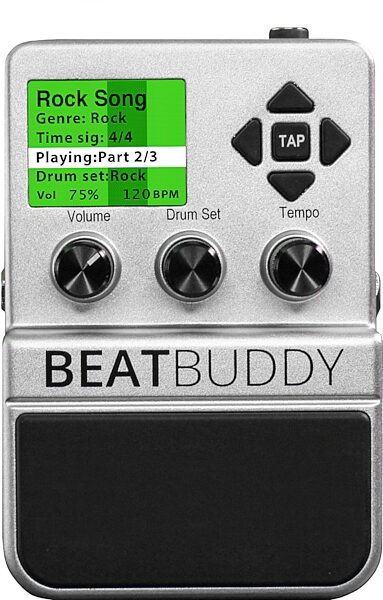 BeatBuddy Drum Machine Pedal, New, Main Front