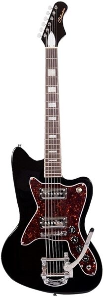 Silvertone Classic 1478 Electric Guitar, Black