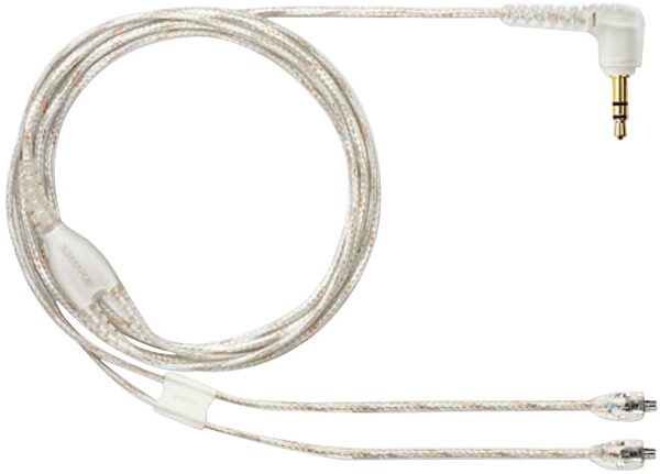 Shure SE-Series Clear Replacement Earphone Cable, 46 inch, EA46CLS, Main