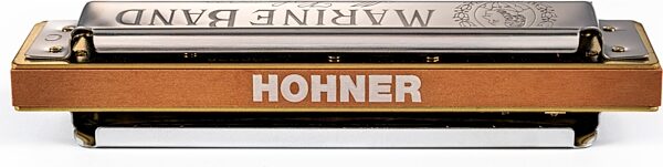 Hohner Marine Band 1896 Harmonica, Key of A, Action Position Back