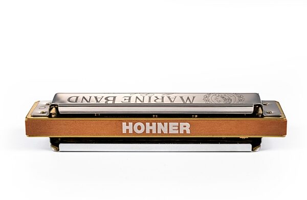 Hohner Marine Band 1896 Harmonica, Keys of A, C, and G, Action Position Back