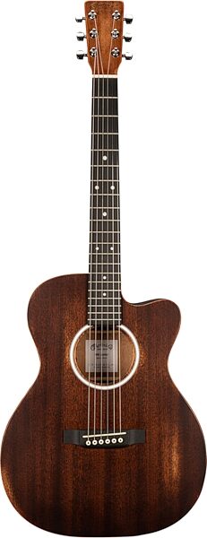Martin 000JR-10E StreetMaster Acoustic-Electric Guitar (with Gig Bag), Action Position Back
