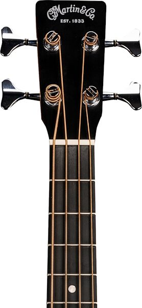 Martin DJR-10E Acoustic-Electric Bass (with Gig Bag), Action Position Back