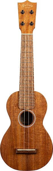 Martin S1K Soprano Ukulele (with Gig Bag), Action Position Back