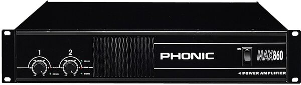 Phonic MAX860 Stereo Power Amplifier, Main
