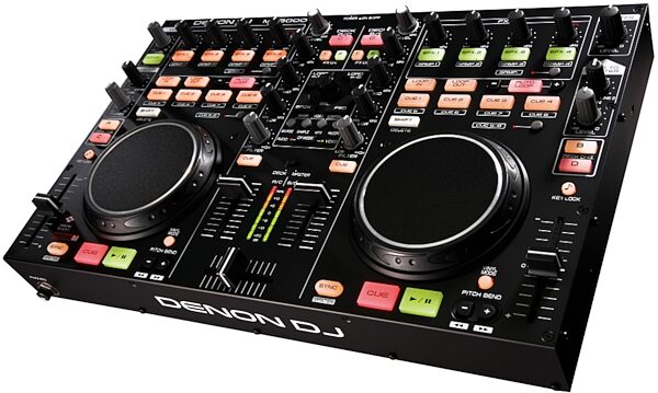 Denon MC3000 Professional DJ Controller, Angle