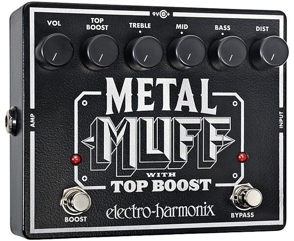 Electro-Harmonix Metal Muff Distortion Pedal, New, Main