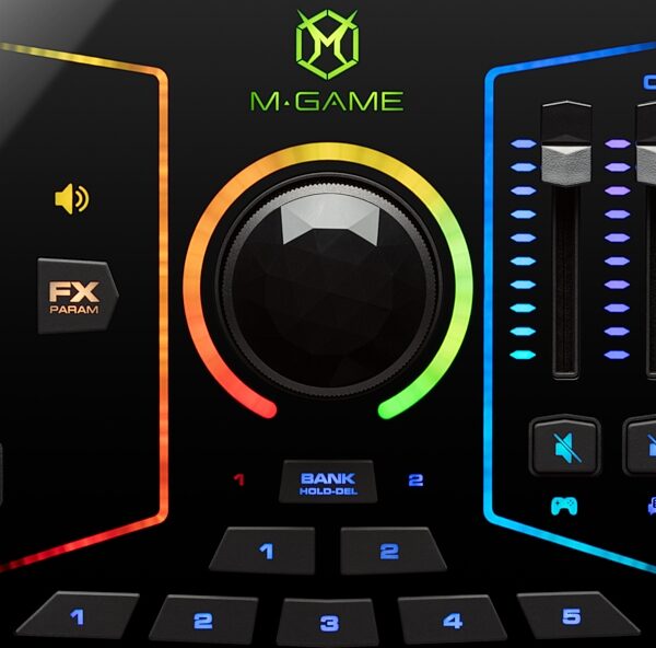 M-Game RGB Dual USB Streaming Interface and Mixer, New, Detail
