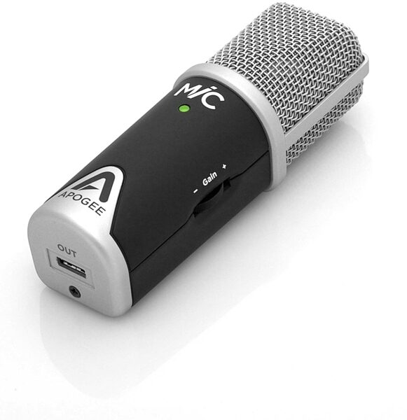 Apogee MiC 96k USB Microphone for iOS and Mac, Angle