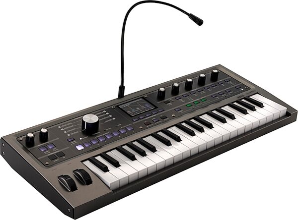 Korg MicroKorg 2 Analog-Modeling Synthesizer and Vocoder, Black, Action Position Back