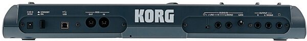 Korg microSAMPLER Sampling Keyboard, Rear