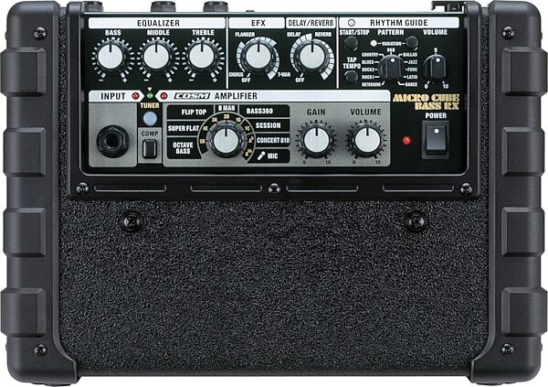 Roland Micro Cube Bass RX Battery-Powered Bass Combo Amplifier, Control Closeup