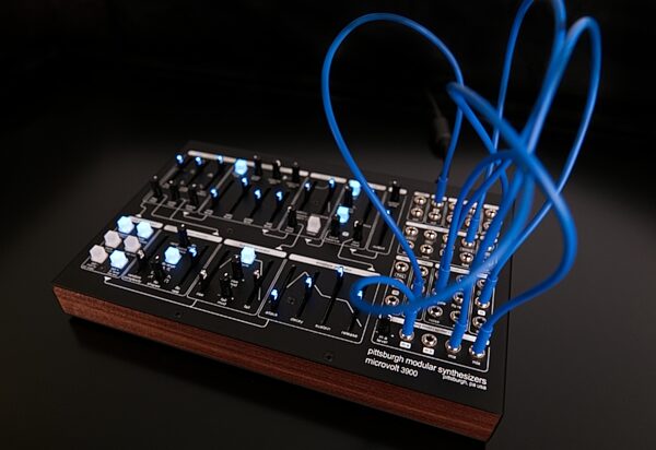 Pittsburgh Modular Microvolt 3900 Synthesizer, Action Position Back