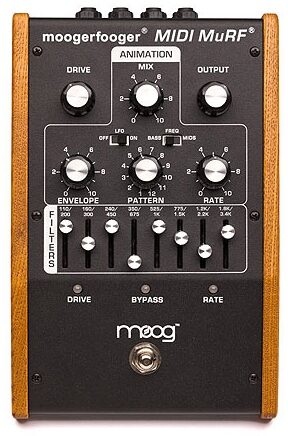 Moog MF-105M MIDI MuRF Filter Pedal, Top