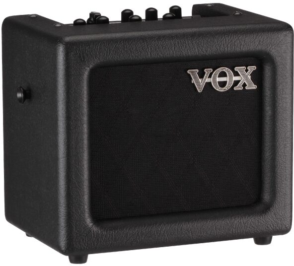 Vox MINI3 Battery-Powered Modeling Guitar Mini Amplifier, Black
