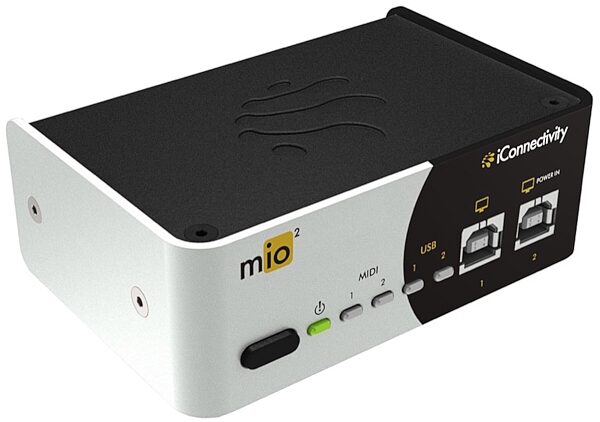 iConnectivity mio2 Advanced 2 by 2 MIDI Interface, Angle