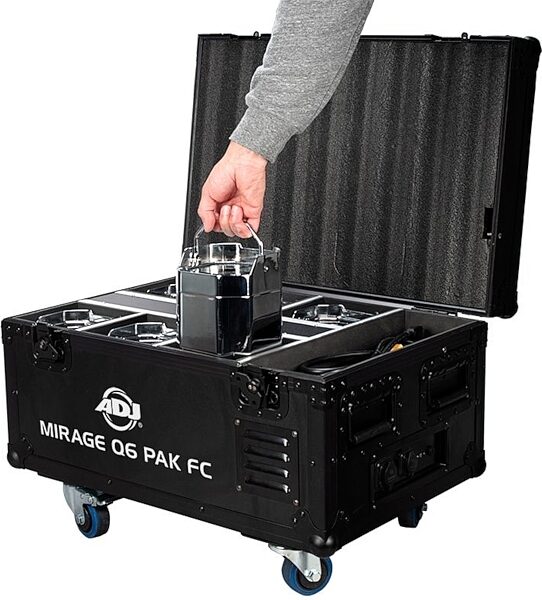 ADJ Mirage Q6 PAK Lighting Package, Fixture Front