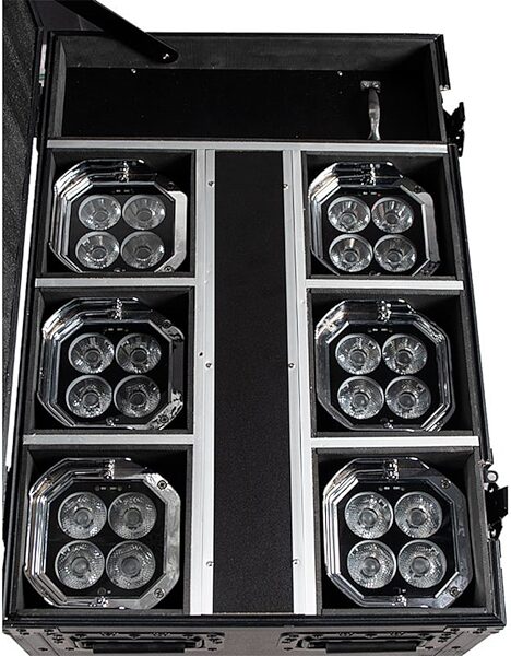 ADJ Mirage Q6 PAK Lighting Package, Action Position Back