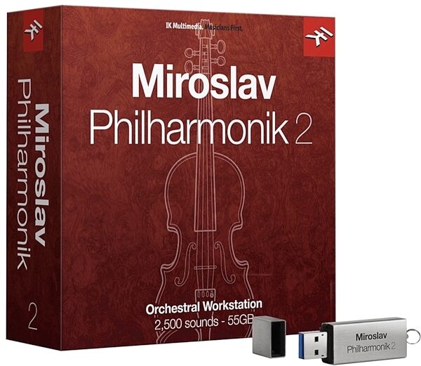 IK Multimedia Miroslav Philharmonik 2 Software, Main