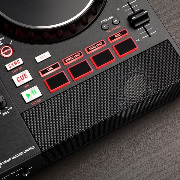 Numark Mixstream Pro DJ Console, Action Position Back
