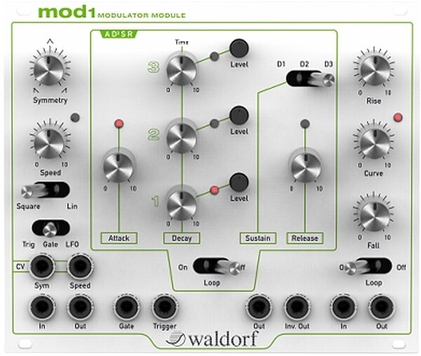 Waldorf MOD1 Eurorack Modulation Module, Main