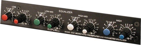 GML 2032 Microphone Preamp and Parametric EQ, EQ Section