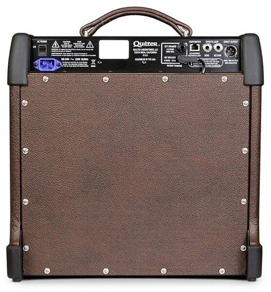 Quilter MicroPro 200-10 Guitar Combo Amplifier (1x10"), Rear
