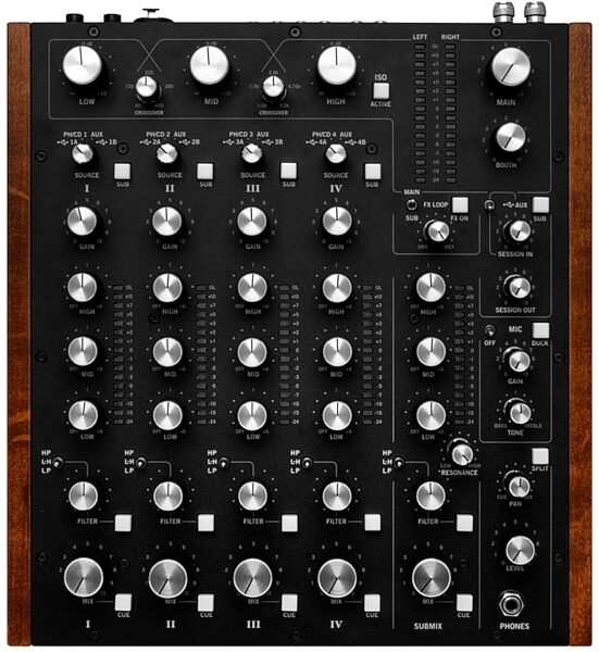 Rane MP2015 Rotary DJ Mixer, Main