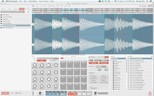 Akai MPC Element Slimline Music Production Controller, Screenshot 1